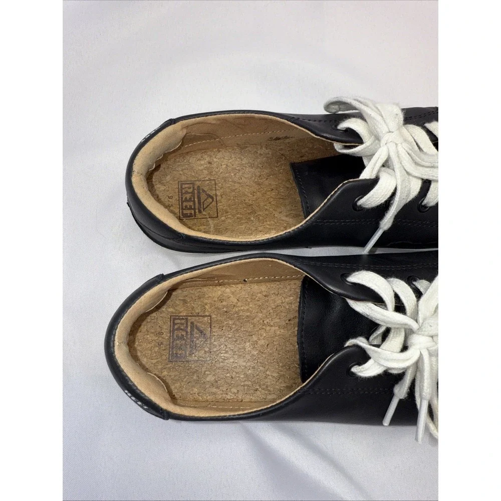 Reef Cushion Sunset Women's Sneakers‎ - Navy & White - Size 9.5